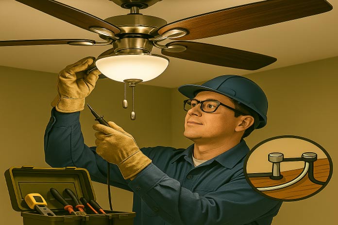 ceiling Fan and Appliance Wiring